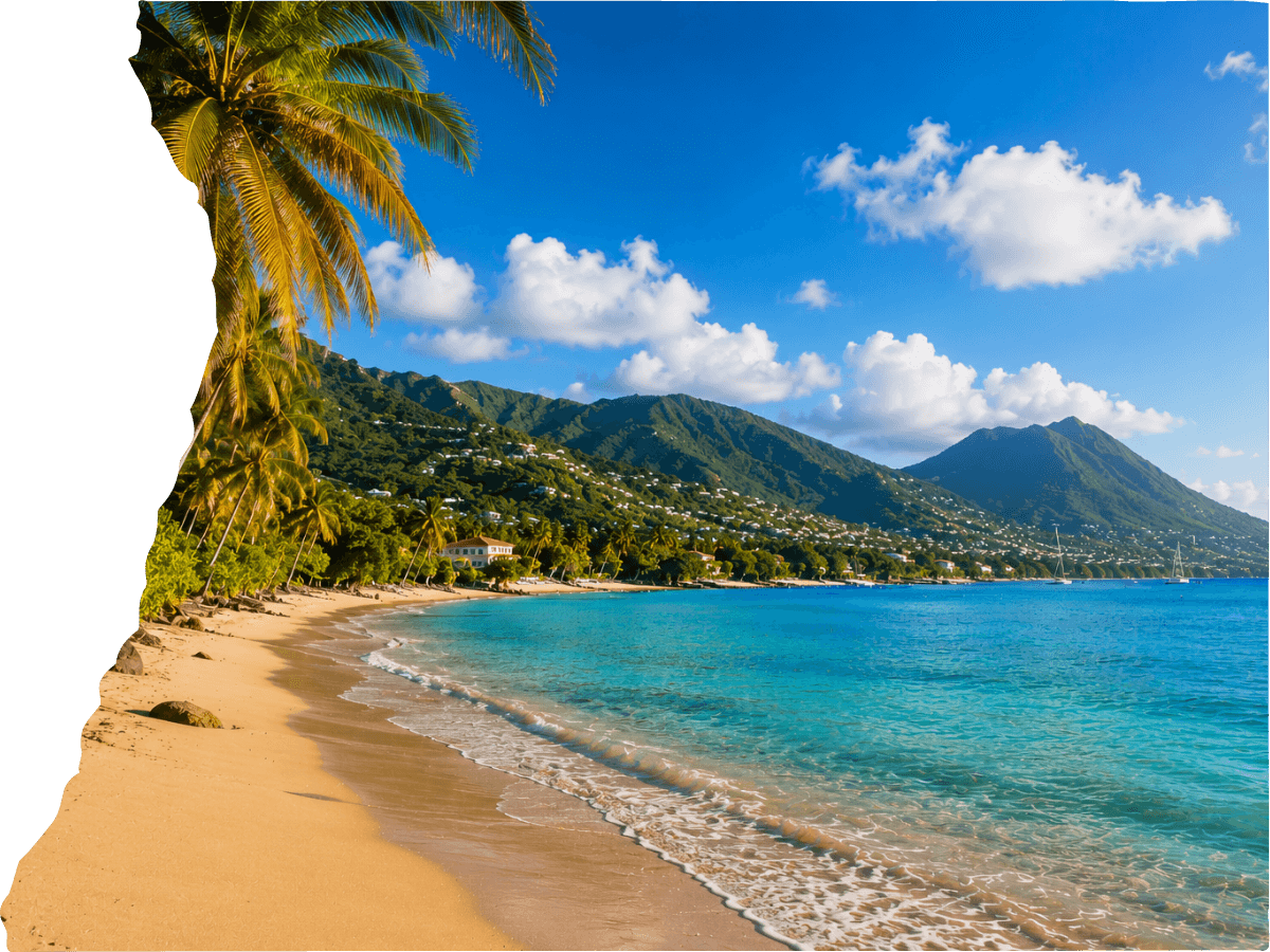 Plage de Martinique