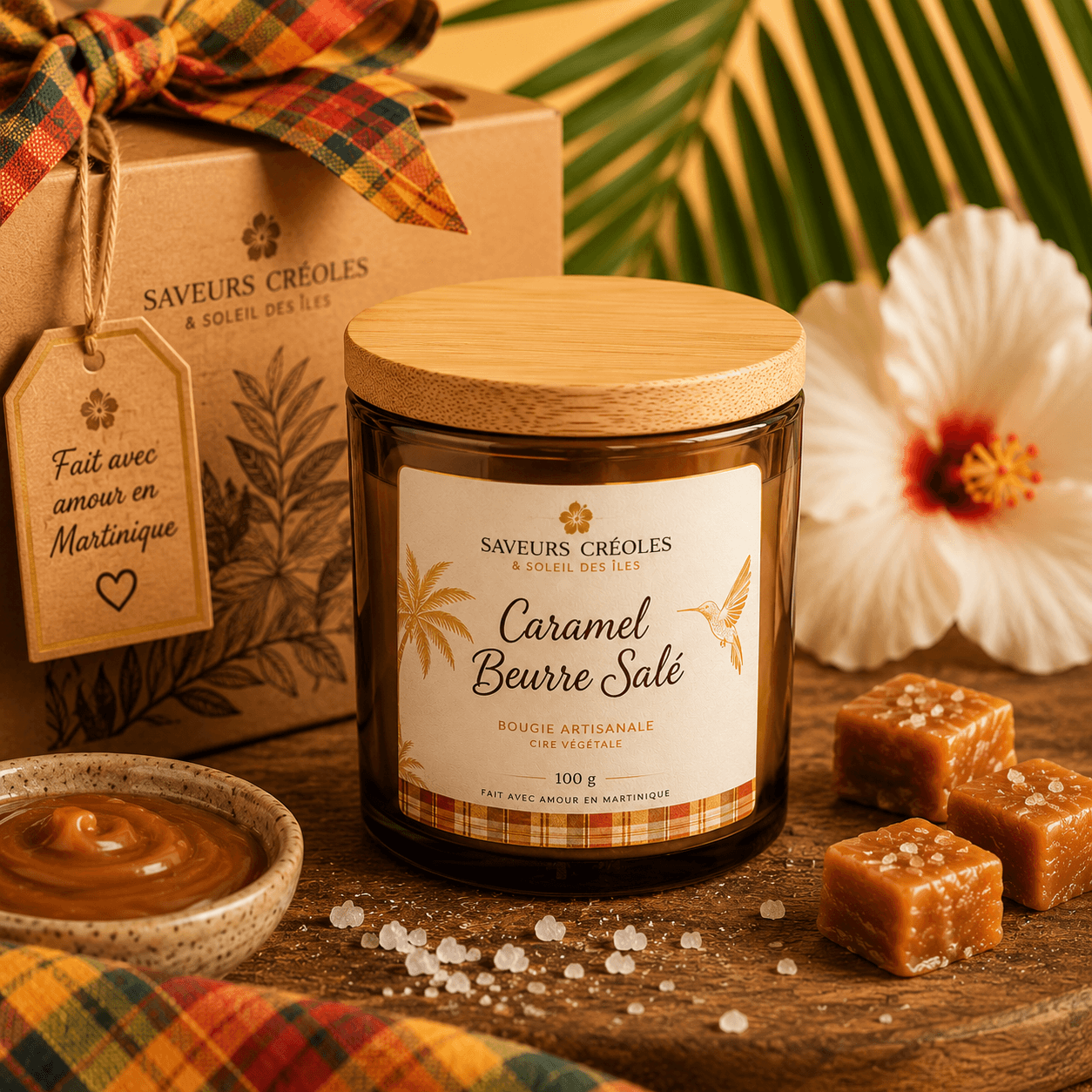 Bougie Caramel Beurre Salé - vue 4