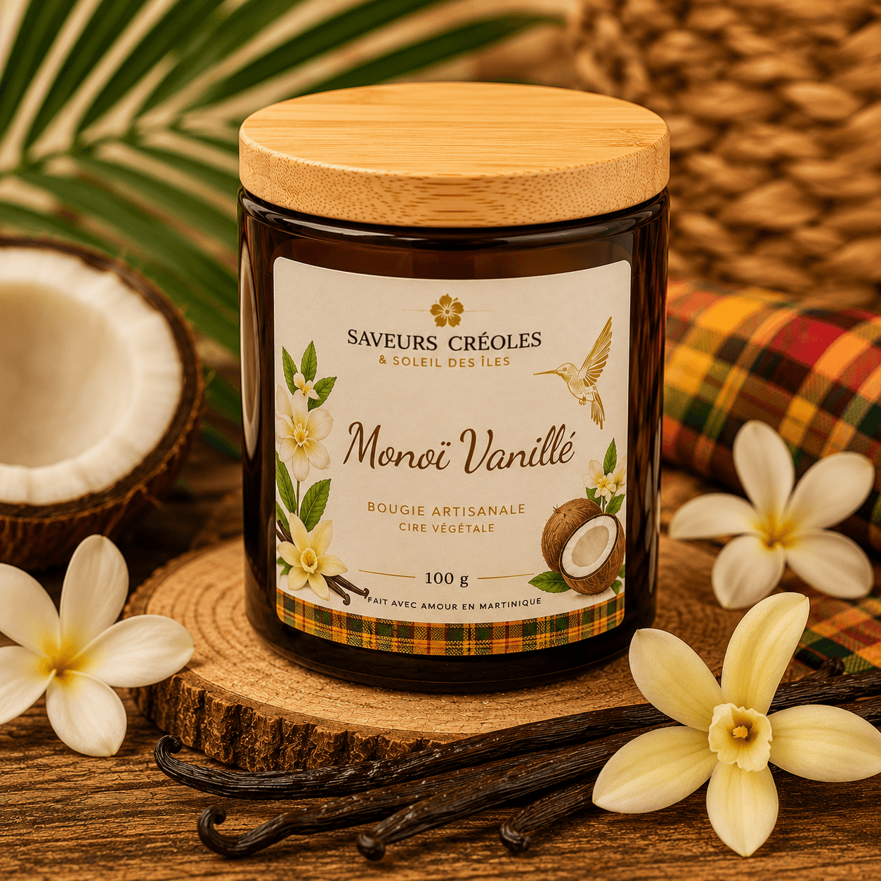 Bougie Monoï Vanillé