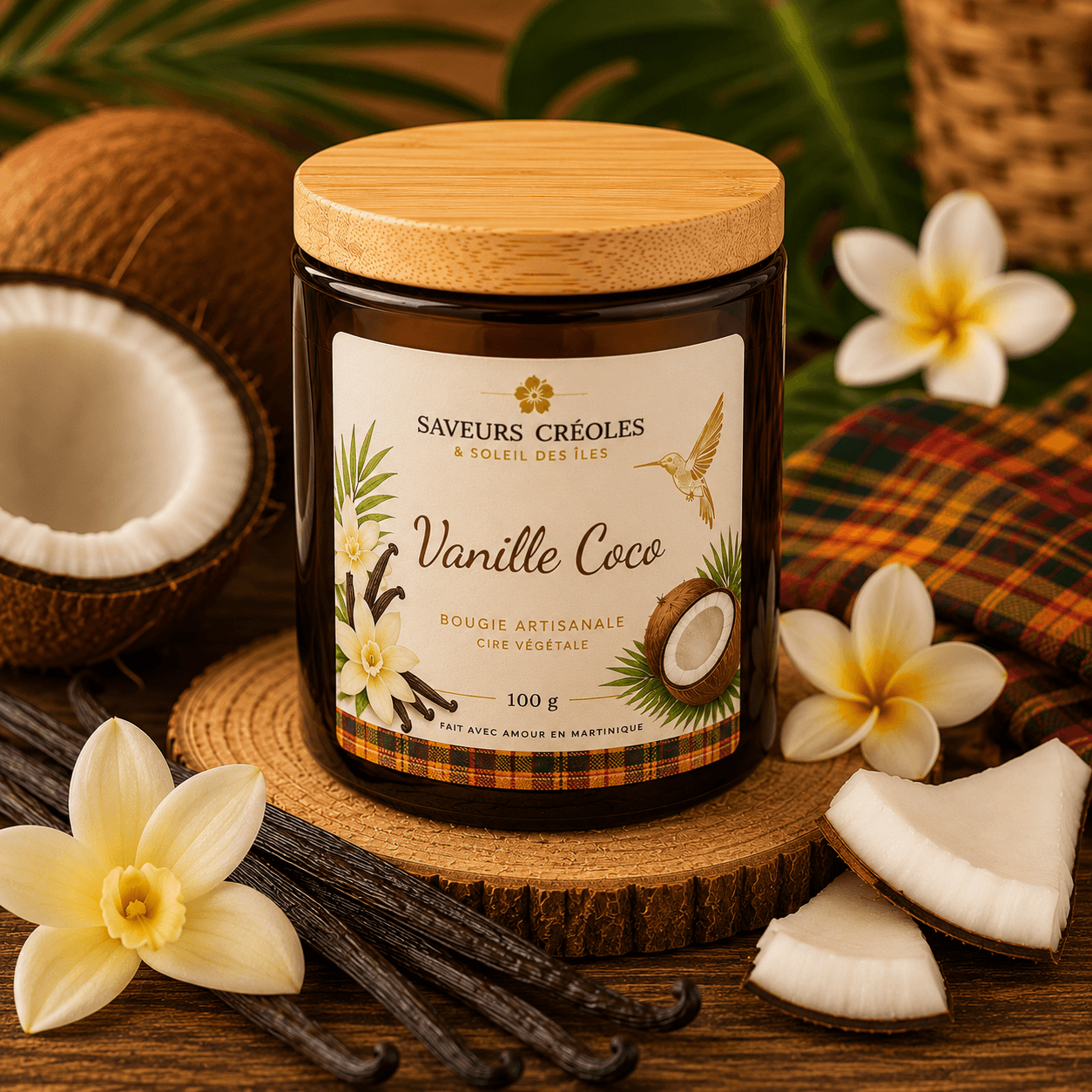 Bougie Vanille Coco