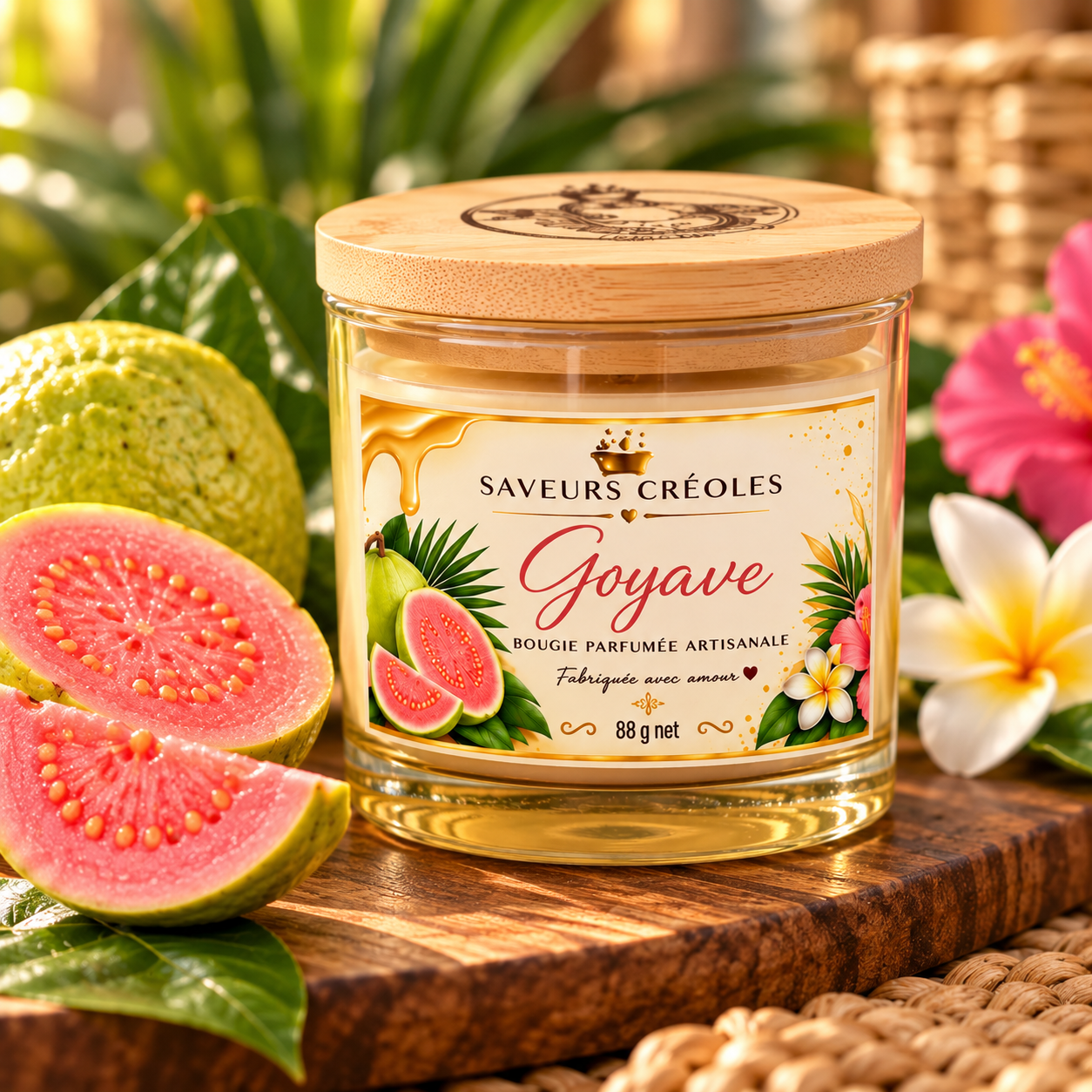 Bougie Goyave - vue 2