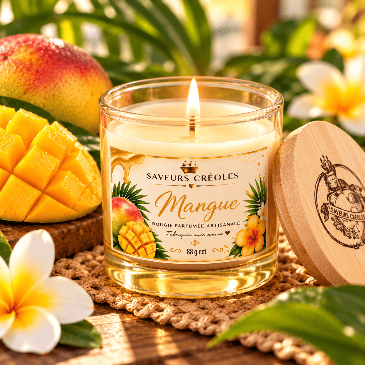 Bougie Mangue - vue 2