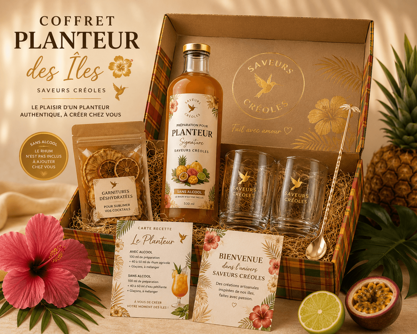 Coffret Planteur des Îles