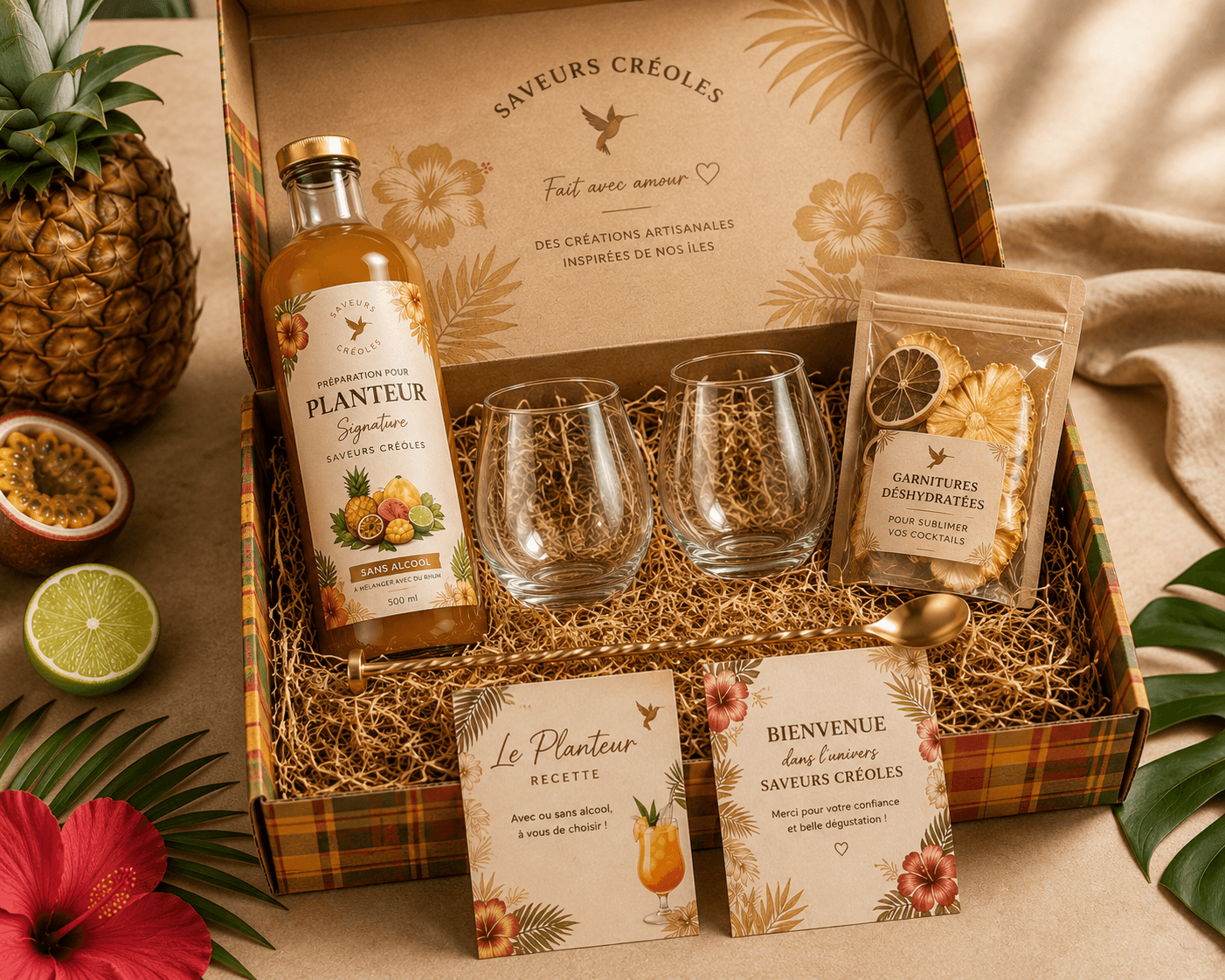 Coffret Planteur des Îles - vue 2