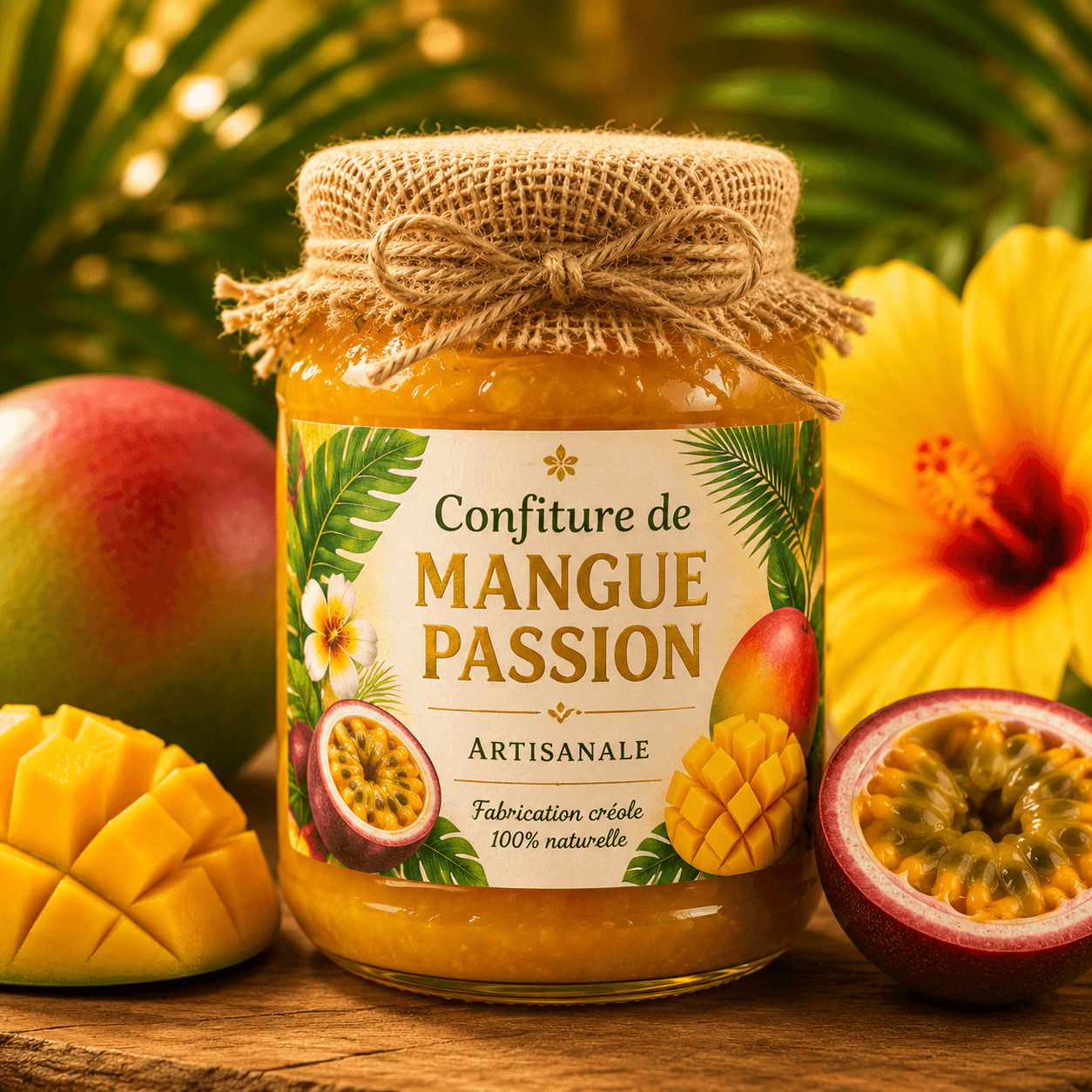 Confiture Mangue Passion