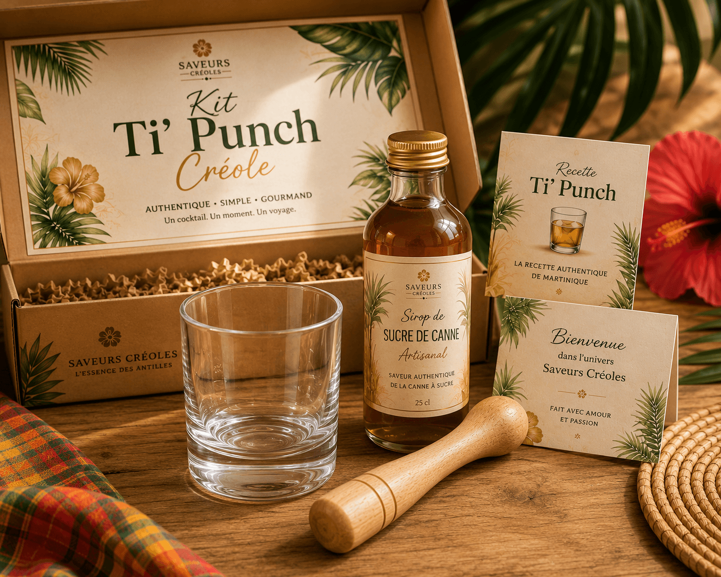 Kit Ti’ Punch Créole - vue 3