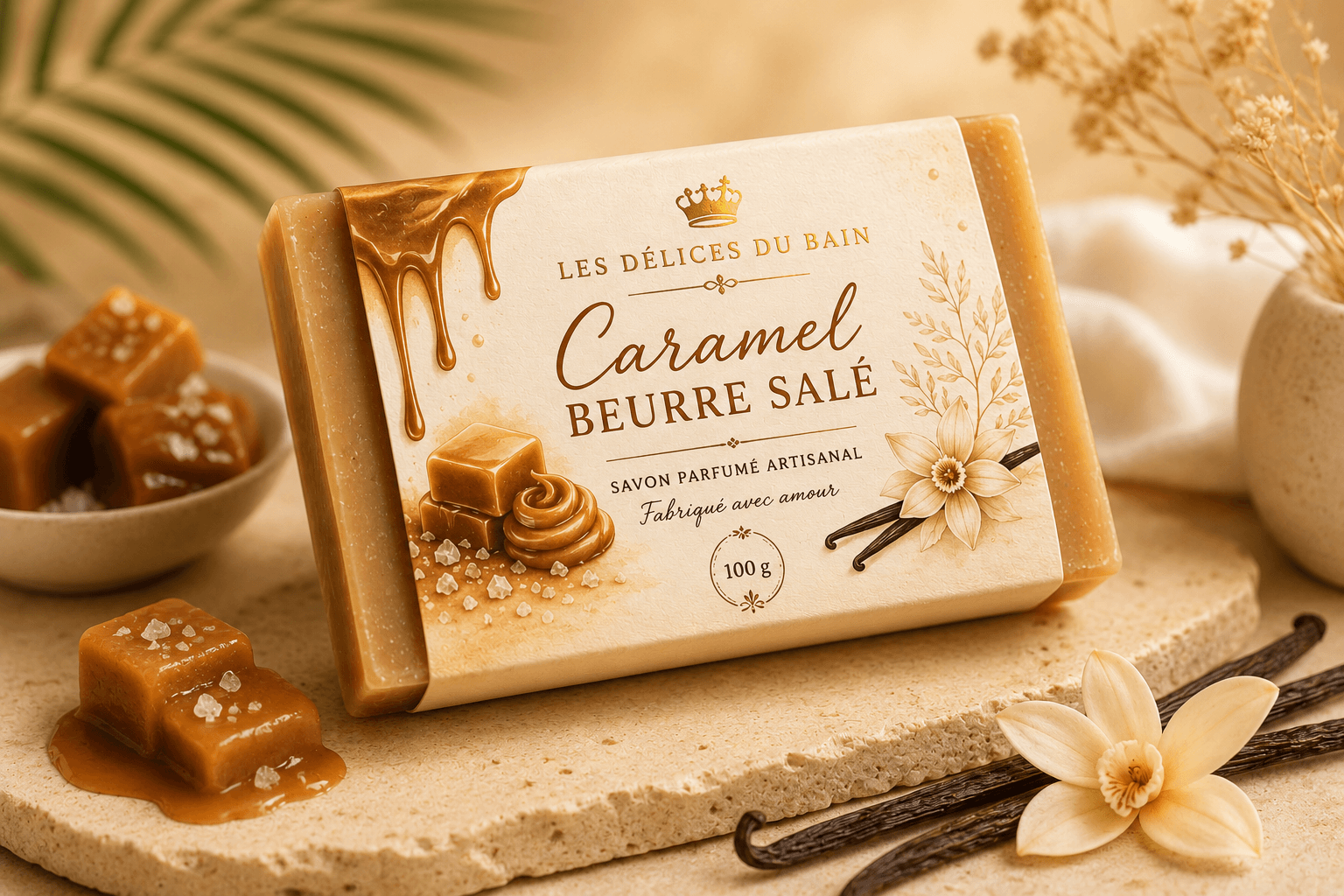 Savon Caramel Beurre Salé - vue 2