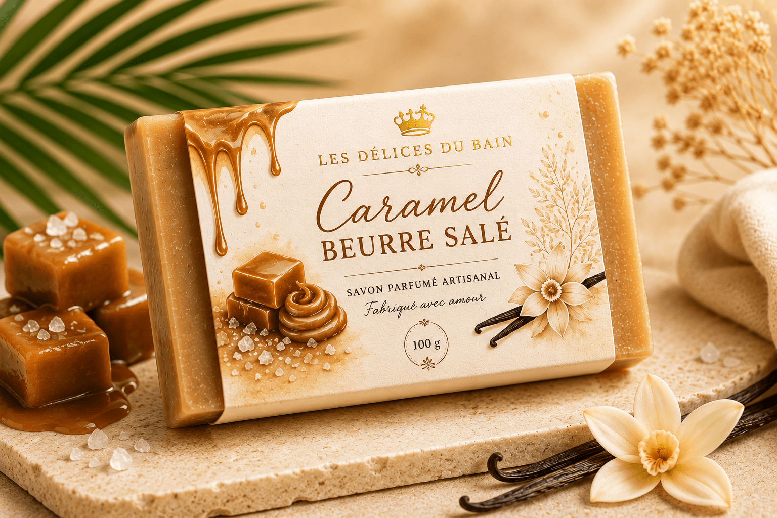 Savon Caramel Beurre Salé - vue 4