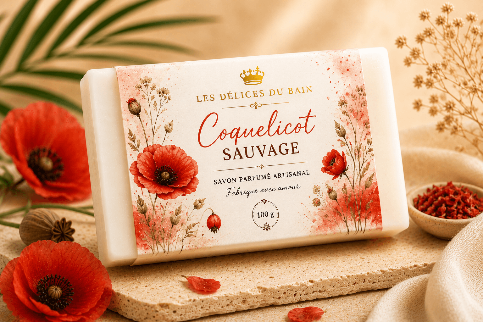 Savon Coquelicot 2