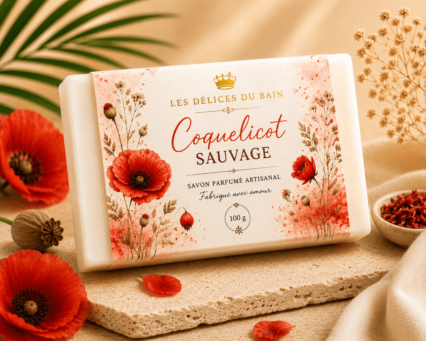 Savon Coquelicot 3