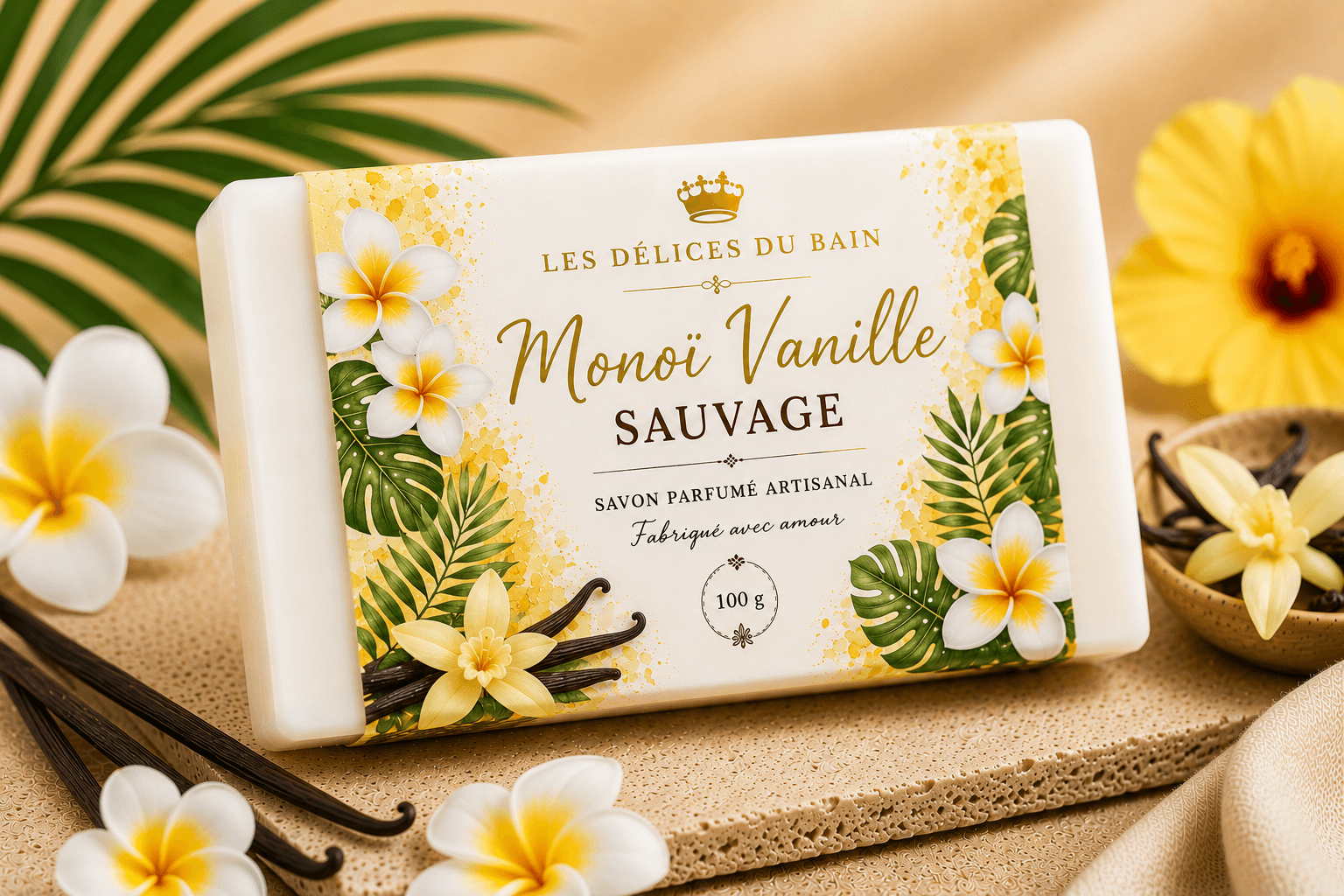 Savon Monoï Vanillé 3