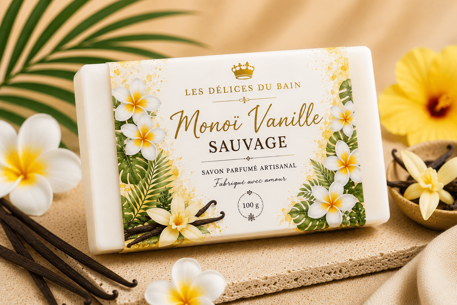Savon Monoï Vanillé 4