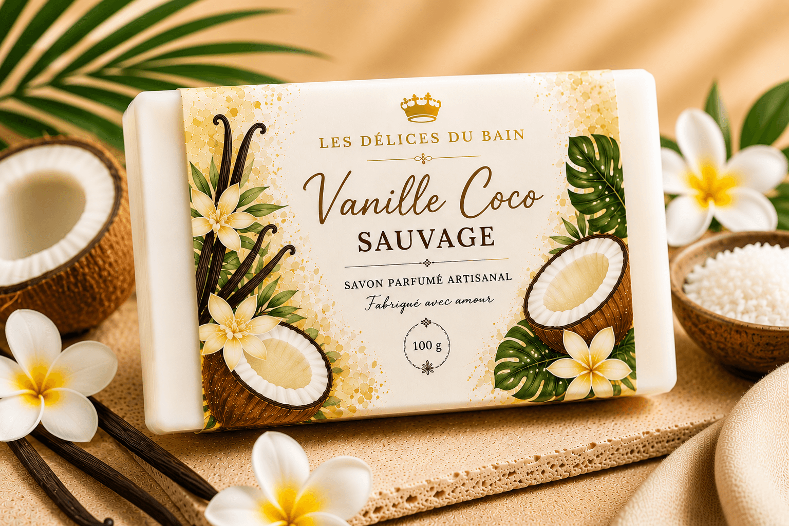 Savon Vanille Coco 3