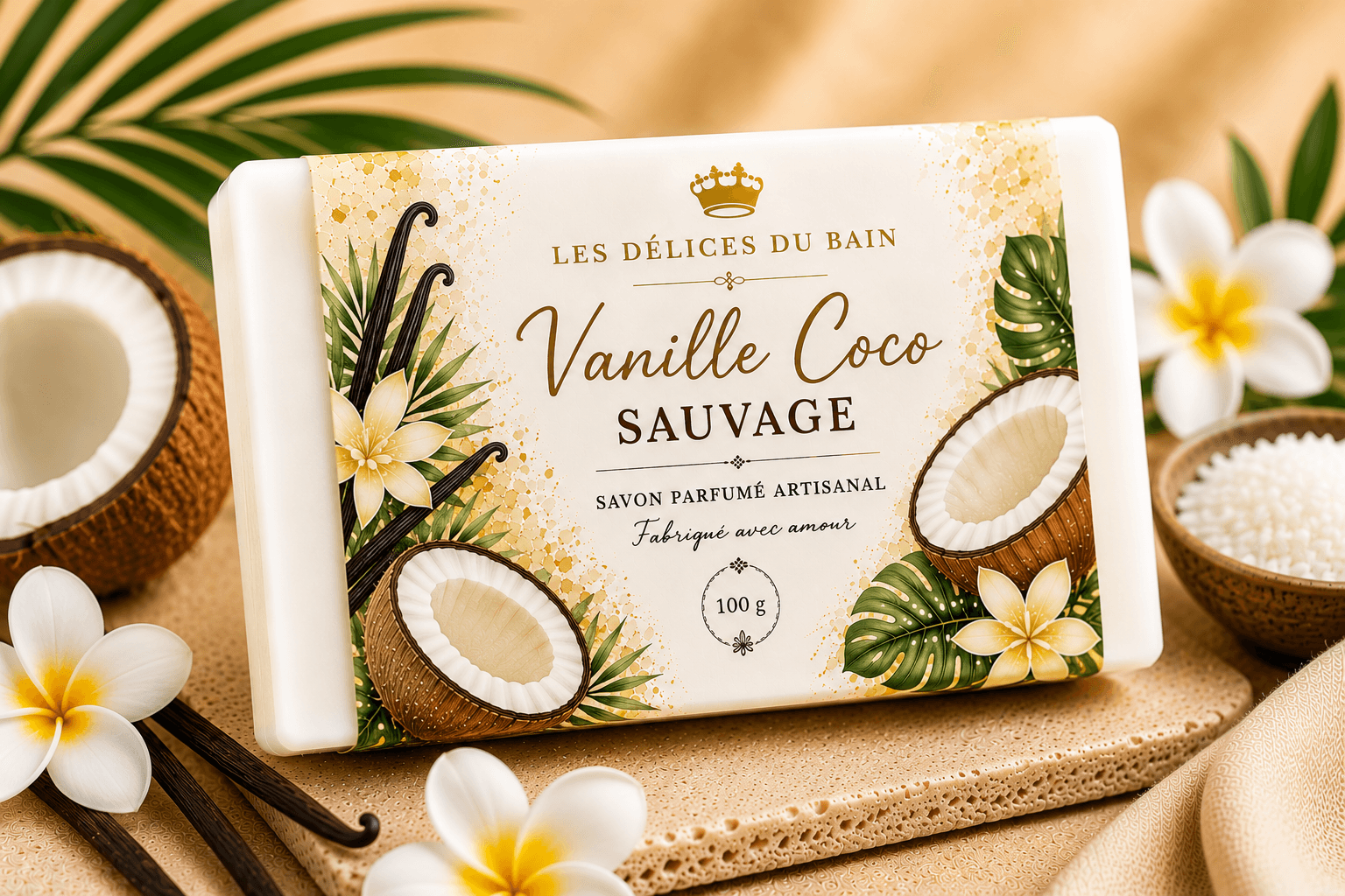 Savon Vanille Coco 4