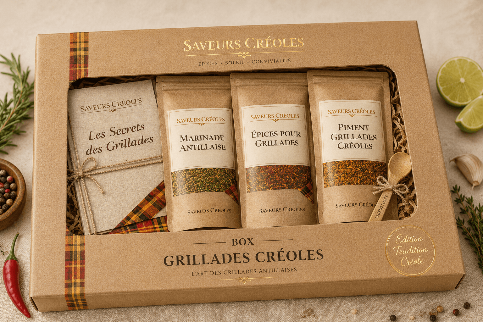 Coffret Grillades Créoles