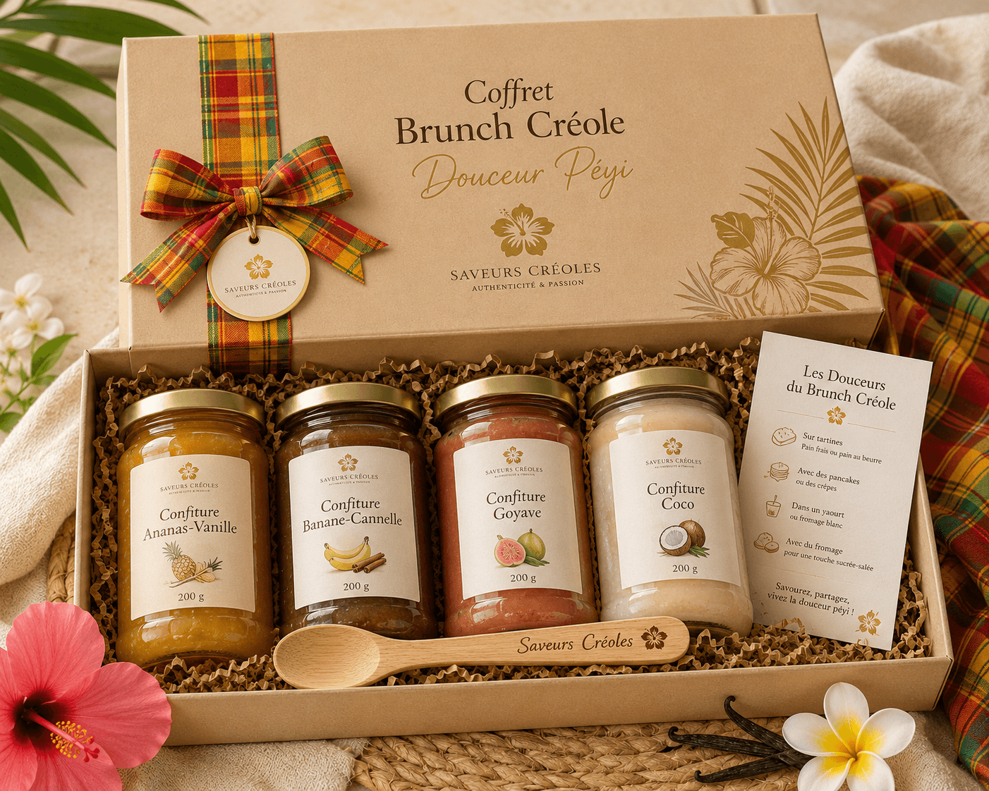Coffret Brunch Créole – Douceur Péyi