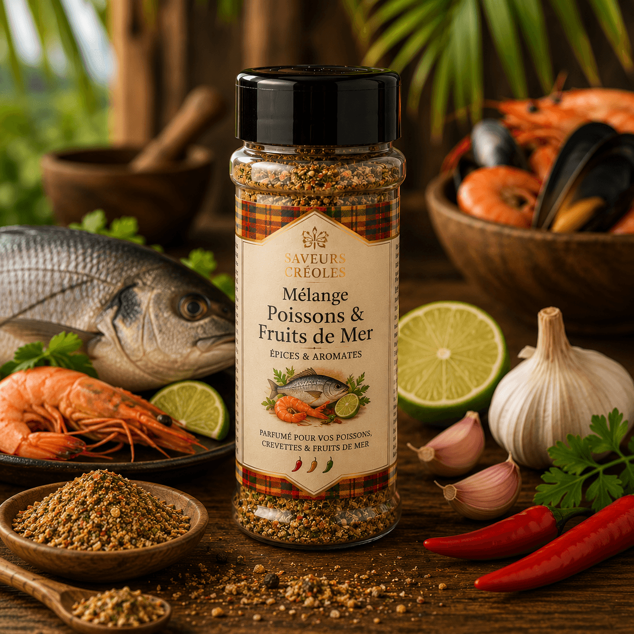 Mélange Poissons & Fruits de Mer