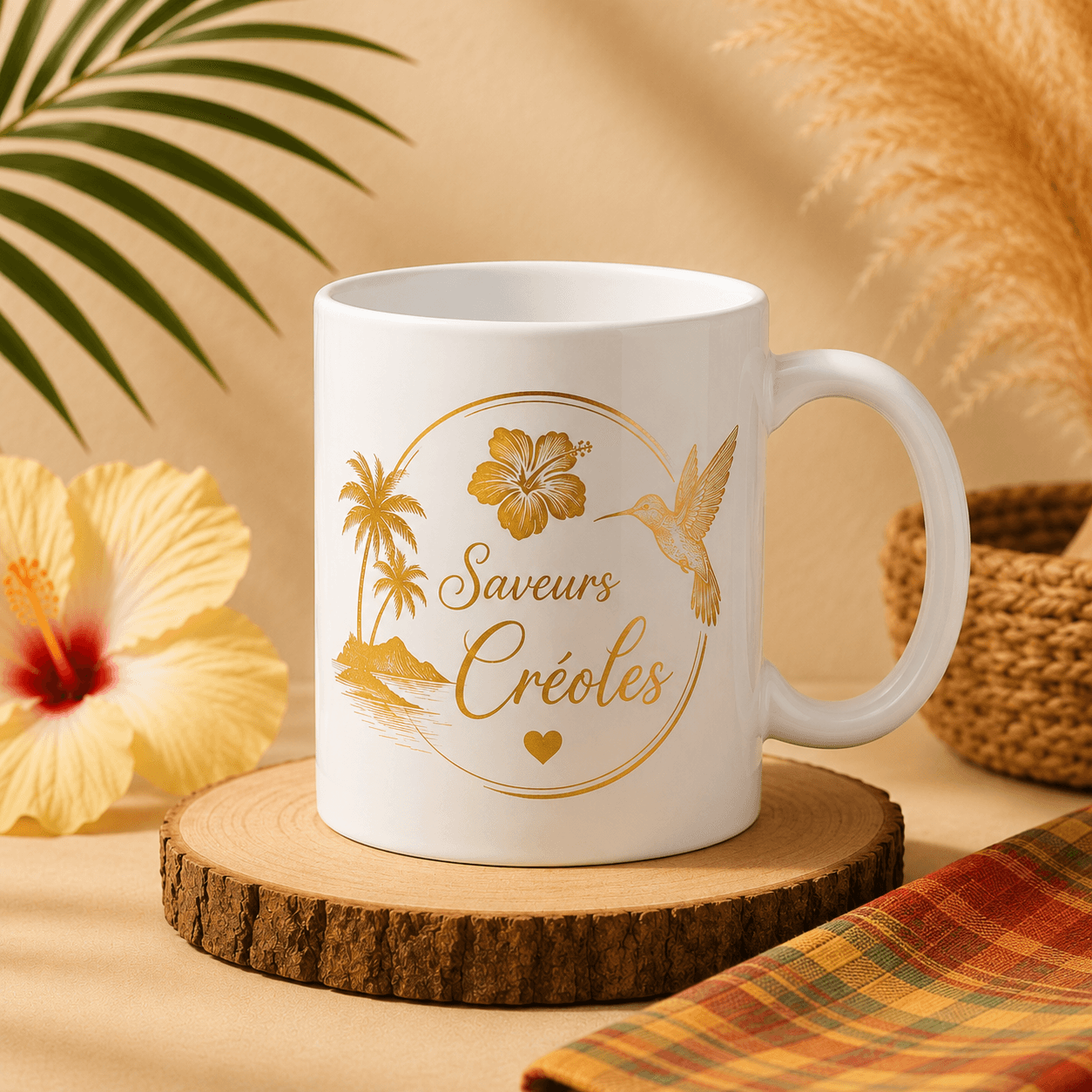 Mug personnalisé Saveurs Créoles