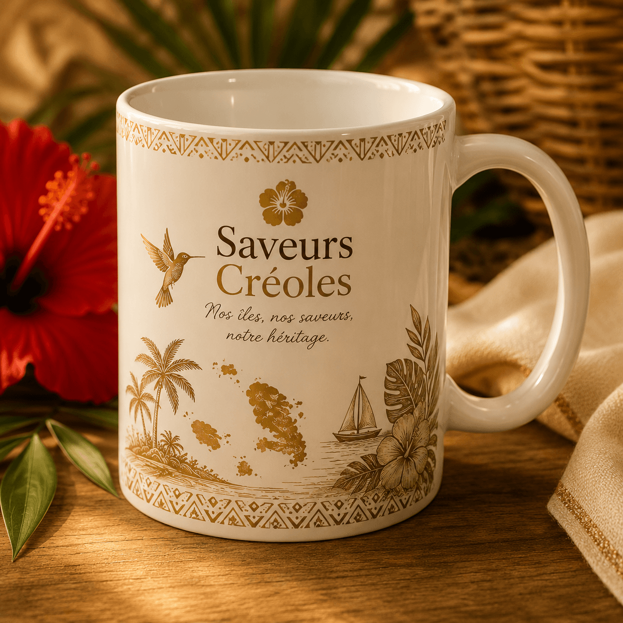 Mugs - Produit personnalisé Saveurs Créoles