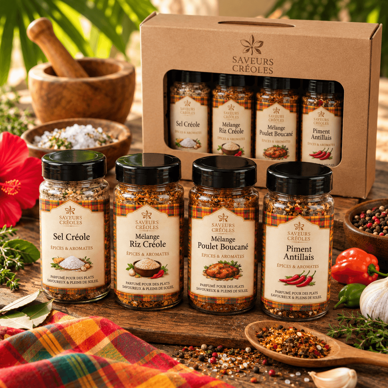 Coffret 4 Épices - vue 2
