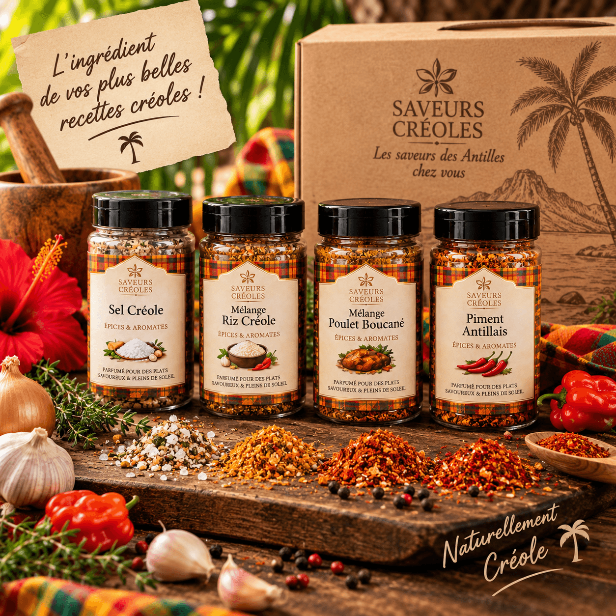 Coffret 4 Épices - vue 3