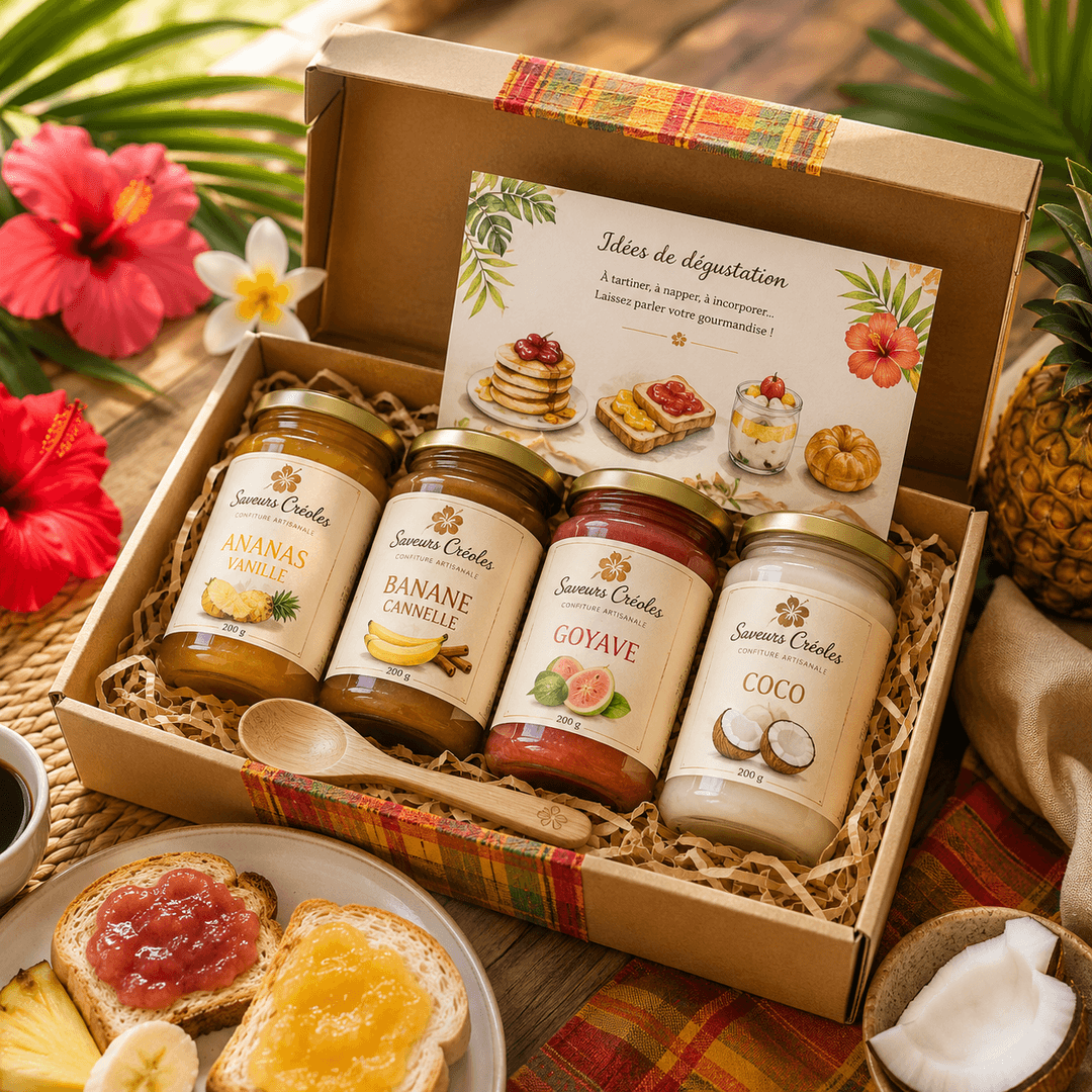 Coffret Brunch Créole - Douceur Péyi Saveurs Créoles