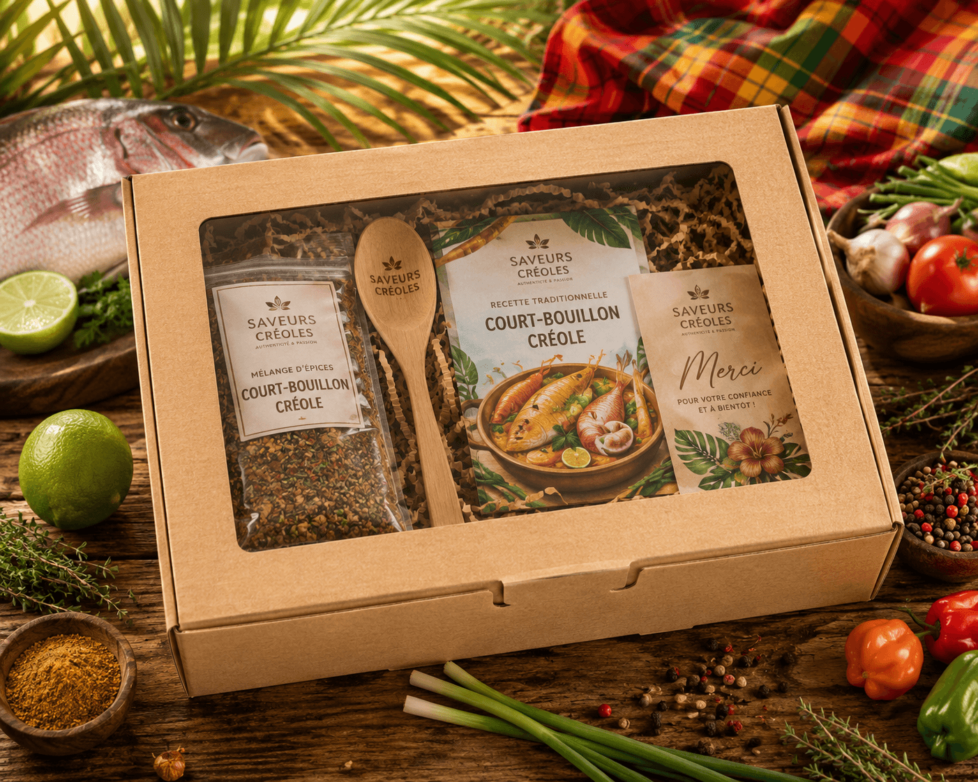 Coffret Court-Bouillon Créole