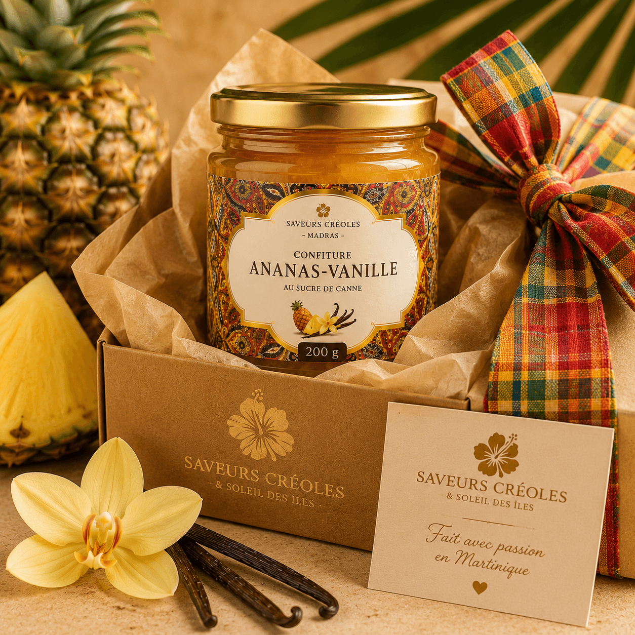 Confiture Ananas-Vanille 4