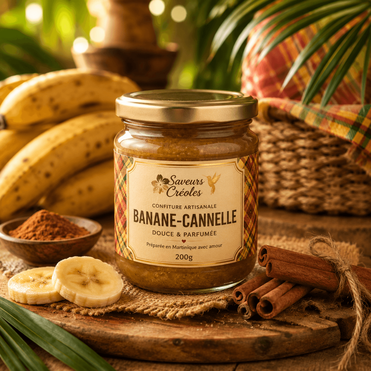 Confiture Banane-Cannelle 1