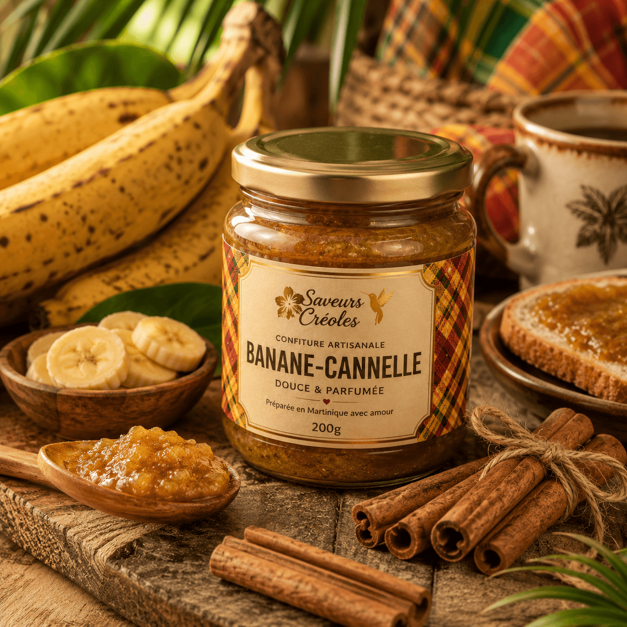 Confiture Banane-Cannelle 2