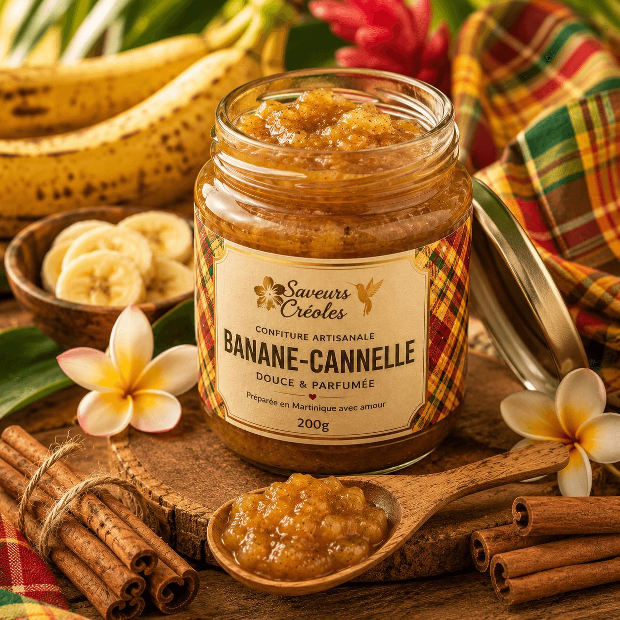 Confiture Banane-Cannelle 3