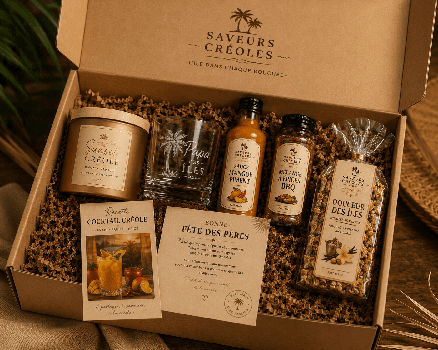 Coffret Papa des Îles