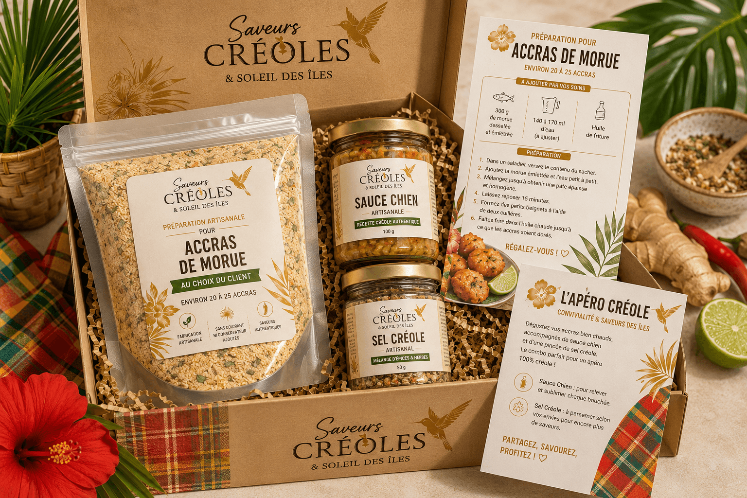 Kit Apéro Créole Saveurs Créoles