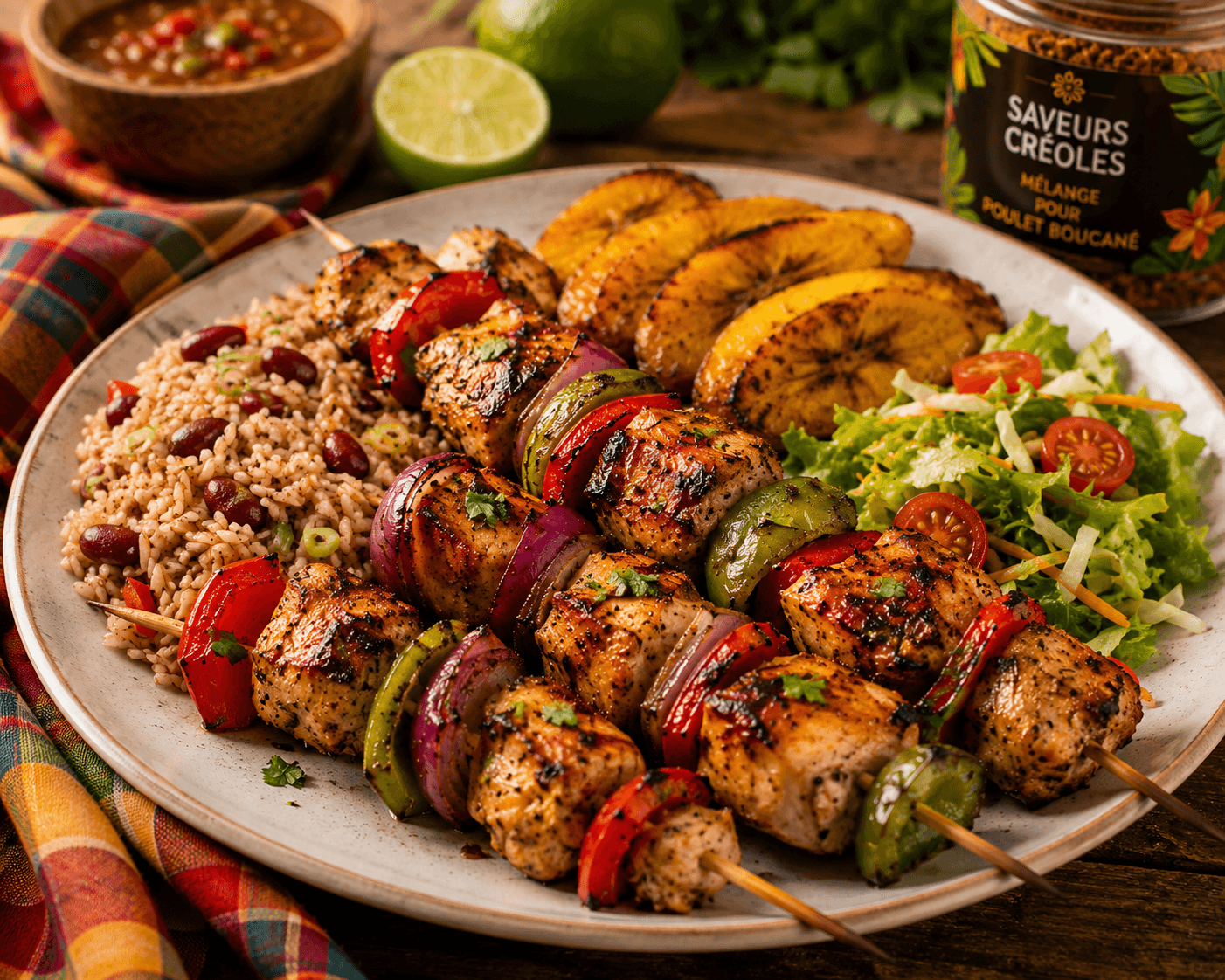 Brochettes Créoles