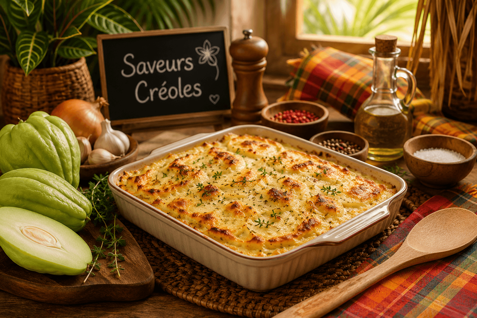 Gratin de Christophines