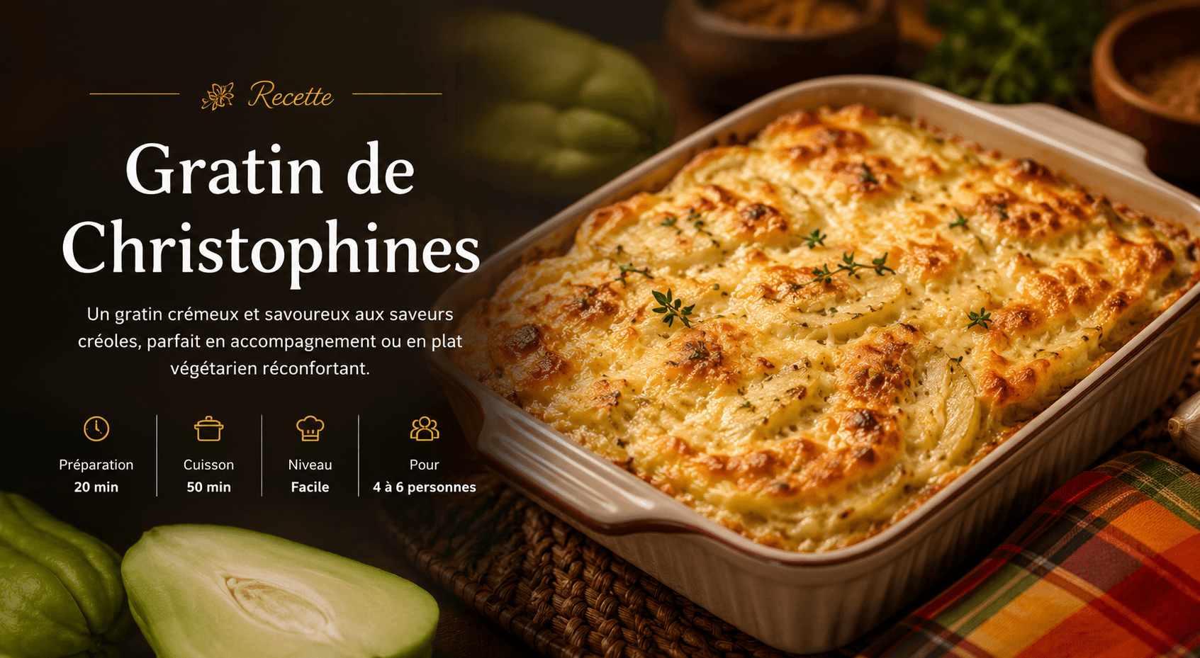 Gratin de Christophines