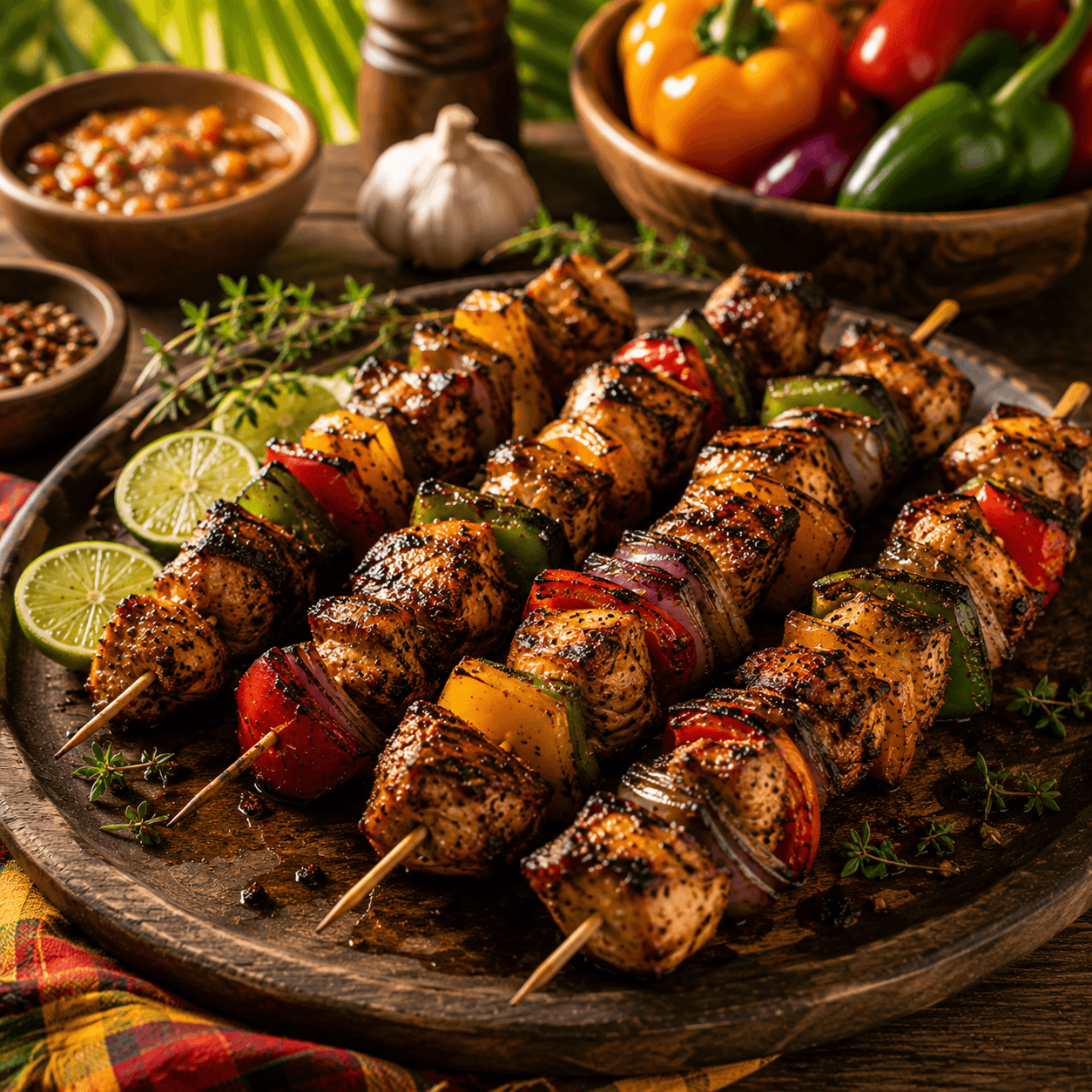 Brochettes Créoles