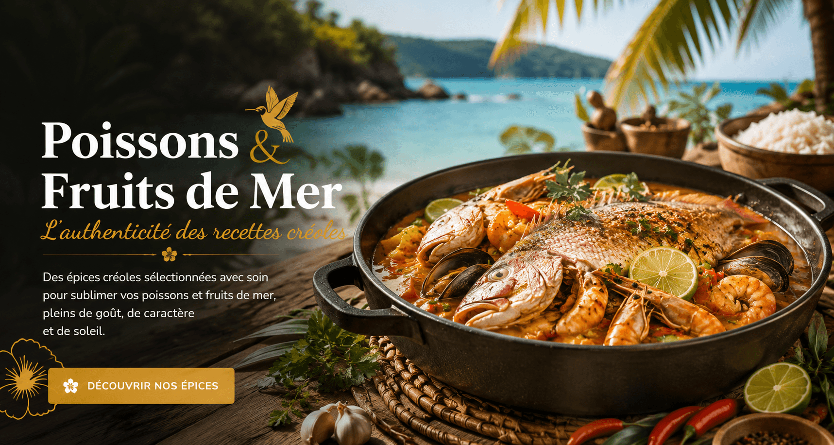 Poissons et Fruits de Mer