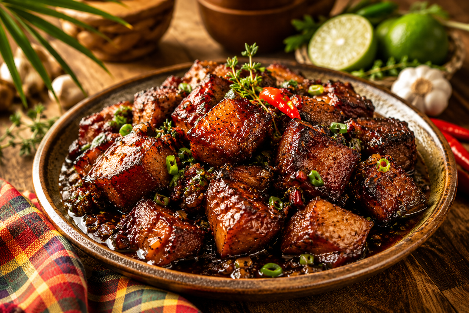 Porc Roussi Créole