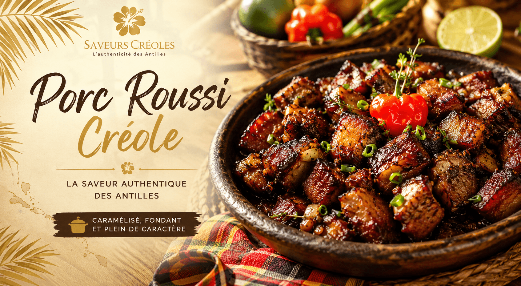 Porc Roussi Créole