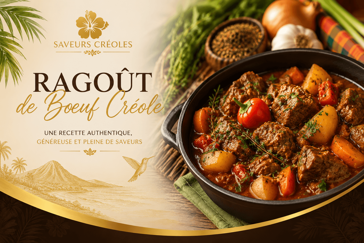 Ragoût de Bœuf Créole
