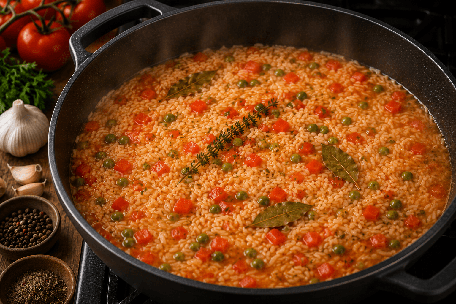 Cuisson du Riz Créole