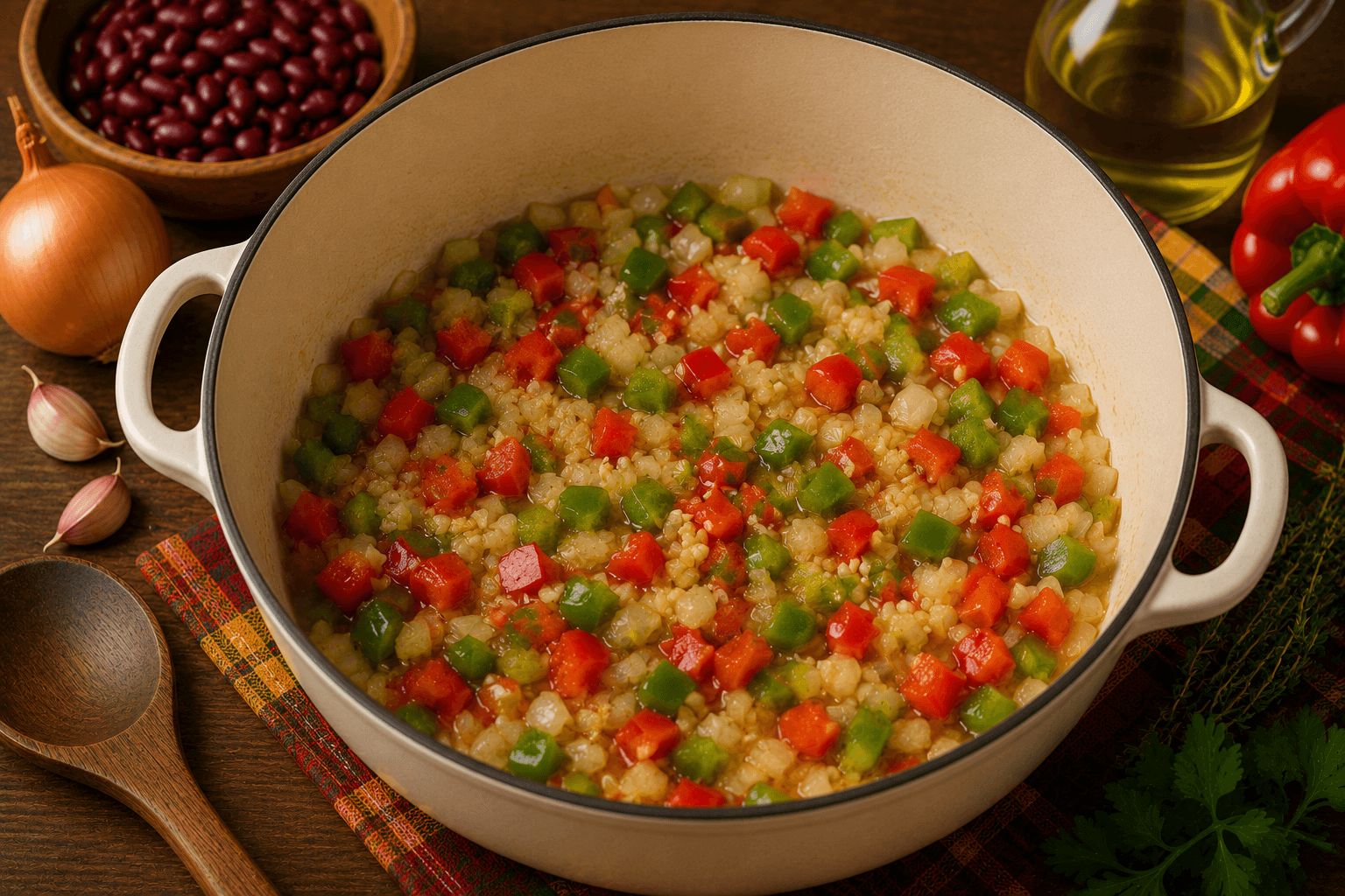 Cuisson des aromates