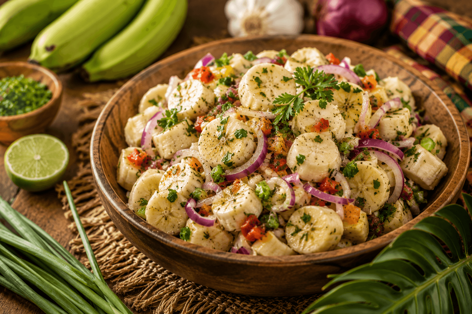 Salade de Ti-Nain traditionnelle