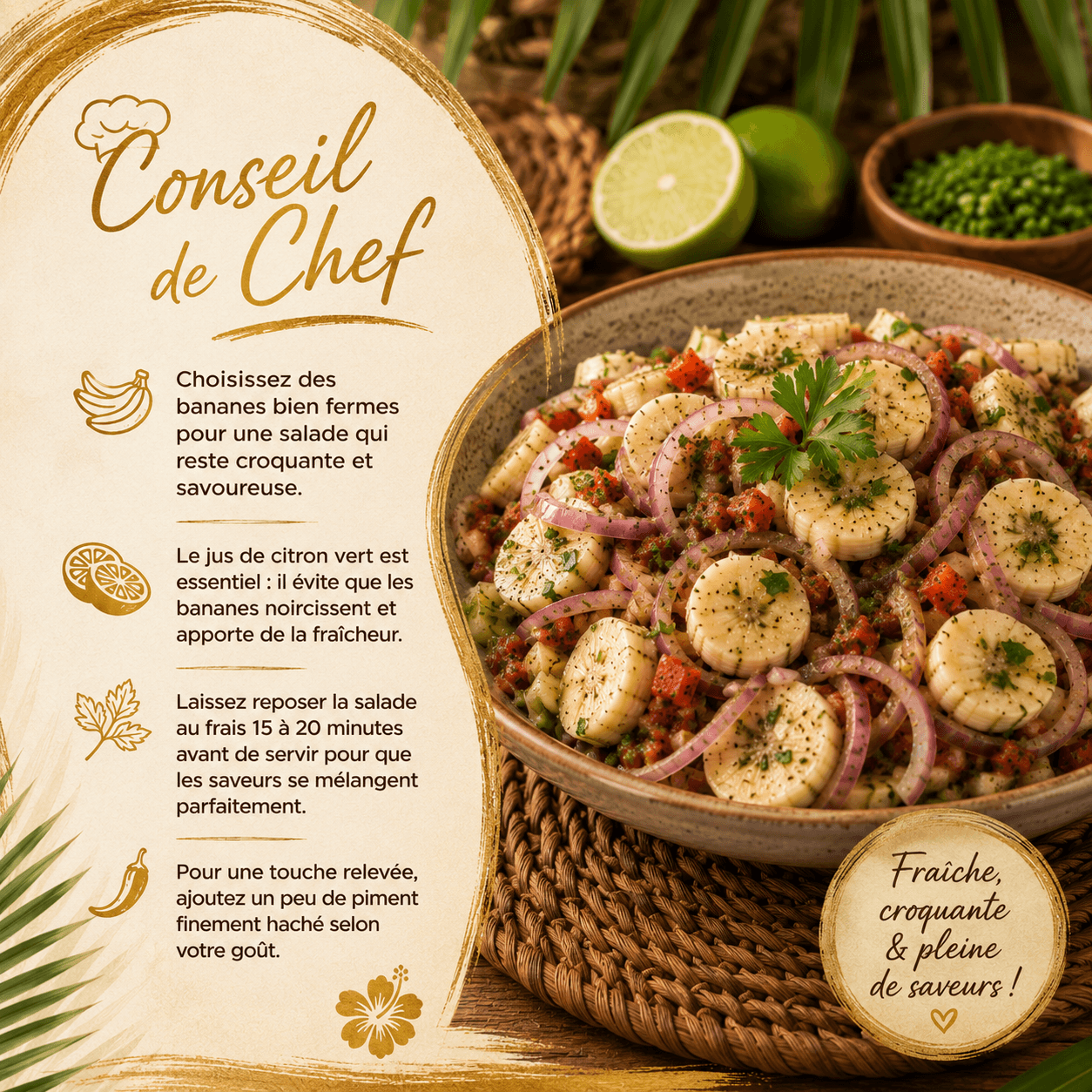 Conseil du Chef - Salade de Ti-Nain