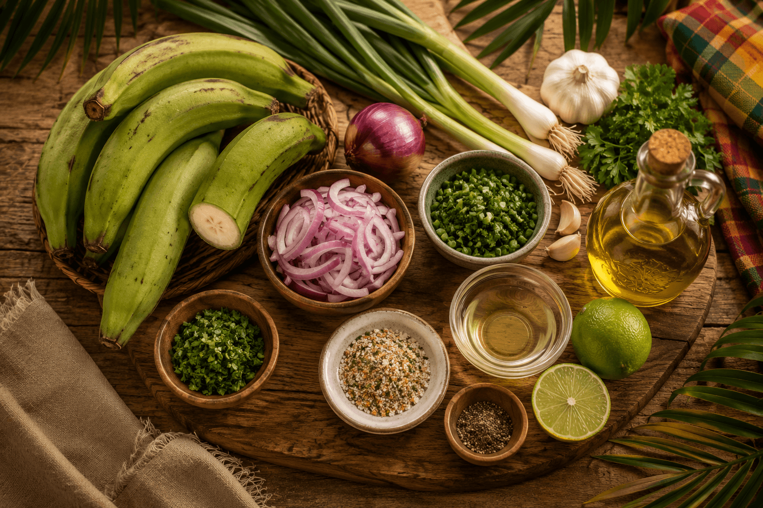 Ingrédients de la Salade de Ti-Nain