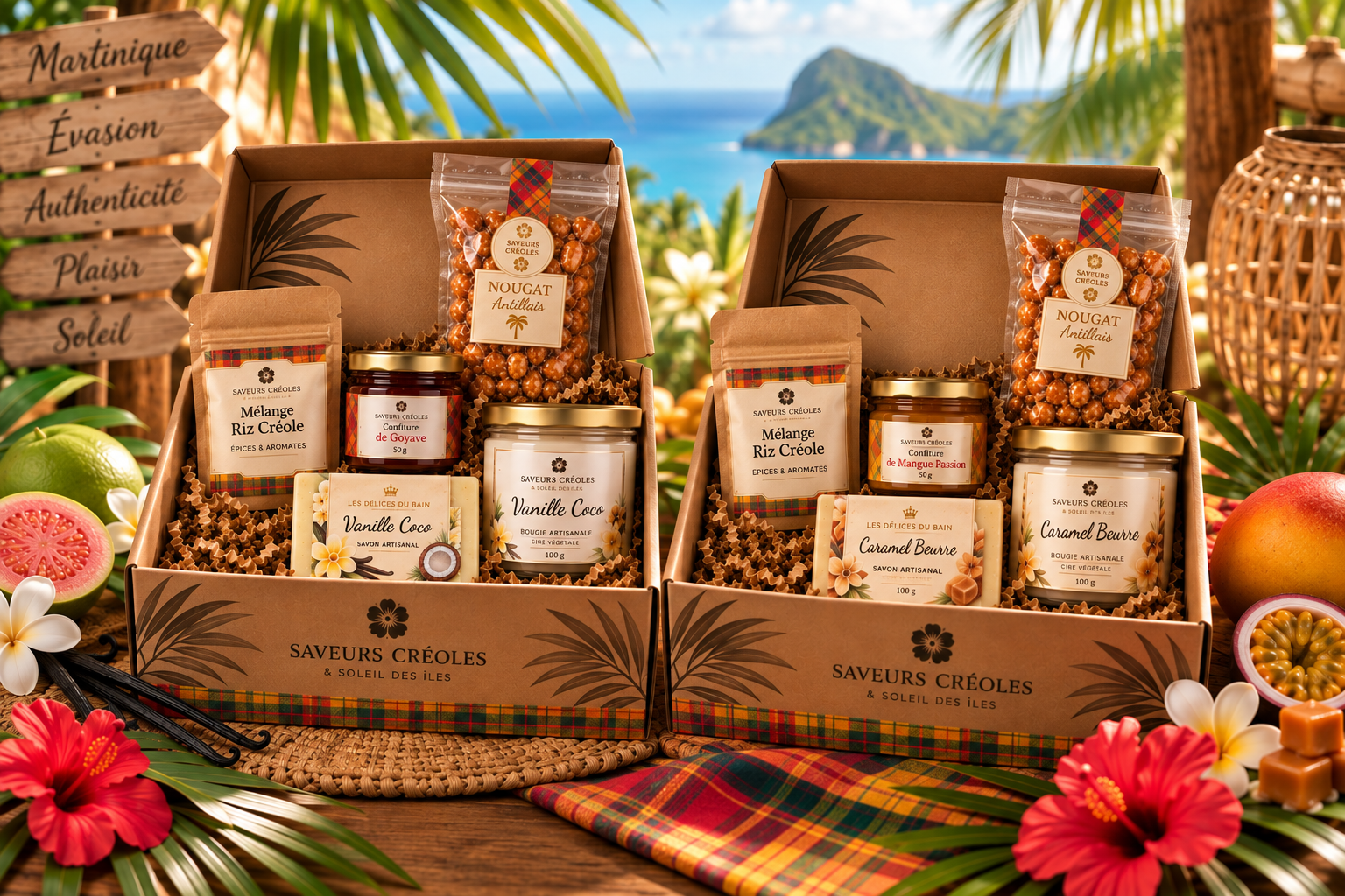 Mini Box Découverte Saveurs Créoles